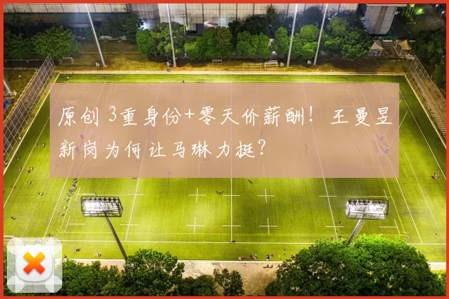 原创 3重身份+零天价薪酬！王曼昱新岗为何让马琳力挺？